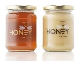 Red and white pure honey